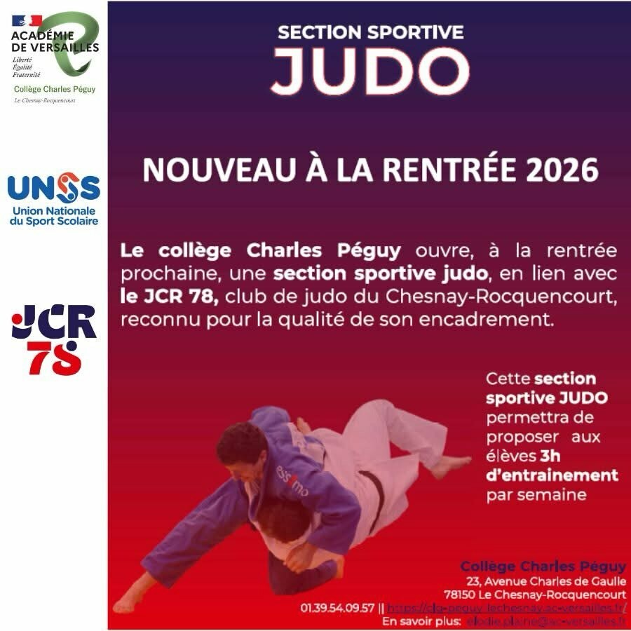 Nouvelle Section Judo : Rentrée 2026 !