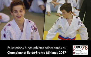 1/4 de finales Minimes (qualification pour Le championnat IDF)