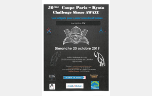 Tournoi paris Kyoto seniors 