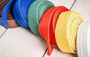 Passage des ceintures de couleur