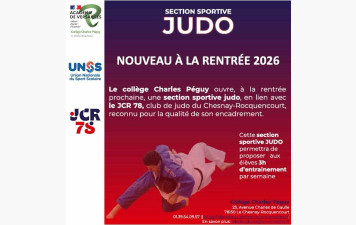 Nouvelle Section Judo : Rentrée 2026 !